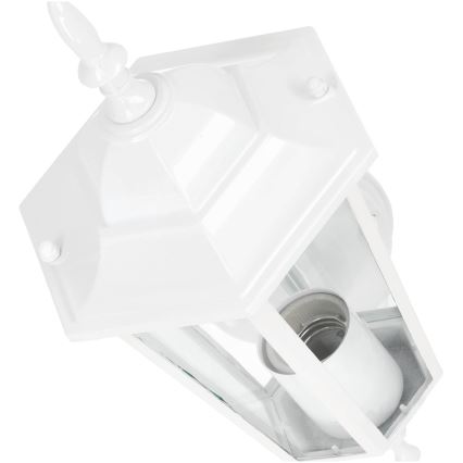Udendørs væglampe 1xE27/60W/230V IP44 hvid