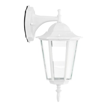 Udendørs væglampe 1xE27/60W/230V IP44 hvid