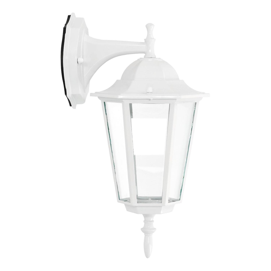 Udendørs væglampe 1xE27/60W/230V IP44 hvid