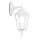 Udendørs væglampe 1xE27/60W/230V IP44 hvid