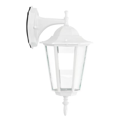 Udendørs væglampe 1xE27/60W/230V IP44 hvid