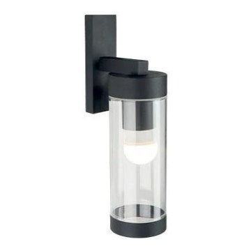 Udendørs væglampe 1xE27/60W/230V IP44 sort