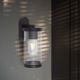 Udendørs væglampe 1xE27/60W/230V IP44 sort