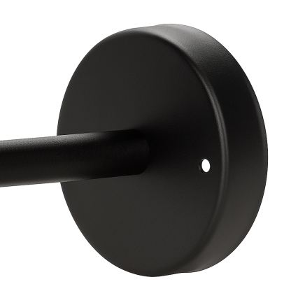 Udendørs væglampe 1xE27/60W/230V IP44 sort/røget brun