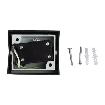 Udendørs væglampe 1xGU10/35W/230V IP44