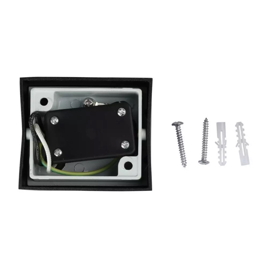 Udendørs væglampe 1xGU10/35W/230V IP44