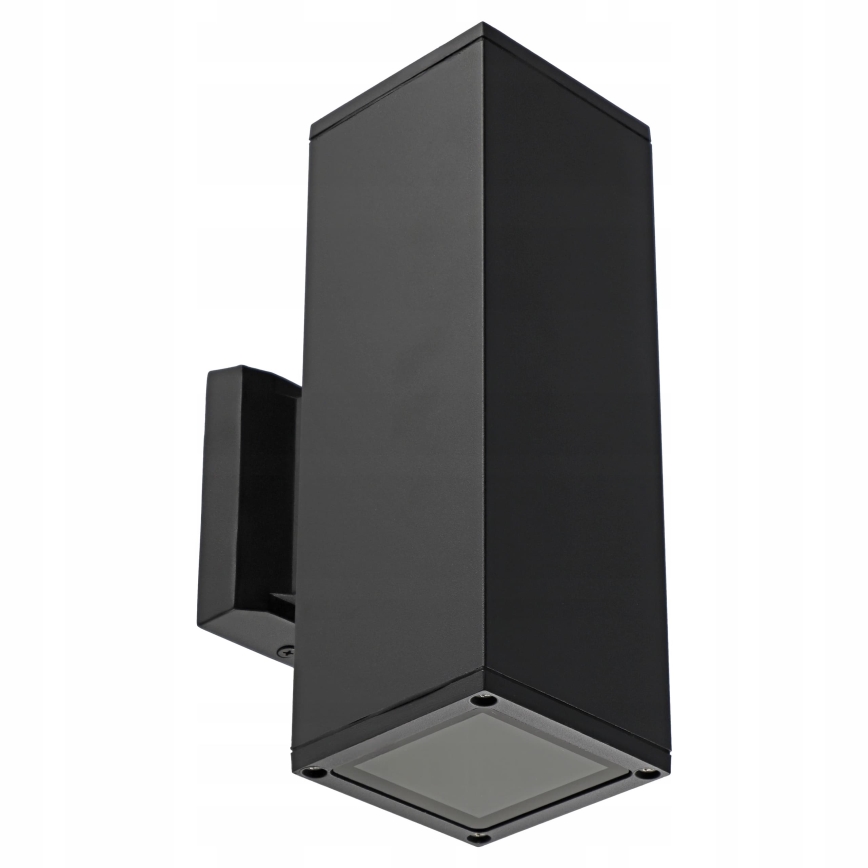 Udendørs væglampe 2xGU10/35W/230V IP54 sort