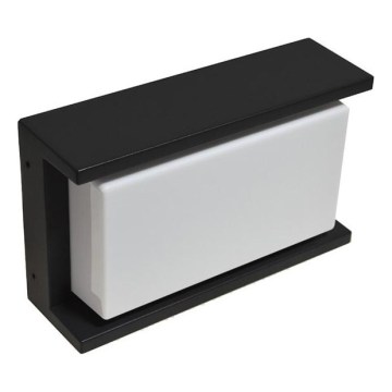 Udendørs væglampe ARAGO 1xE27/60W/230V IP54 sort