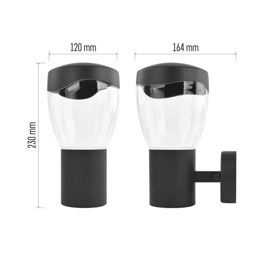 Udendørs væglampe ARTEO 1xE27/15W/230V IP44