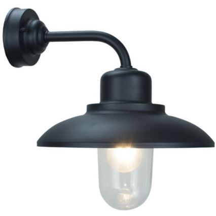 Udendørs væglampe BARD 1xE27/60W/230V IP44 sort