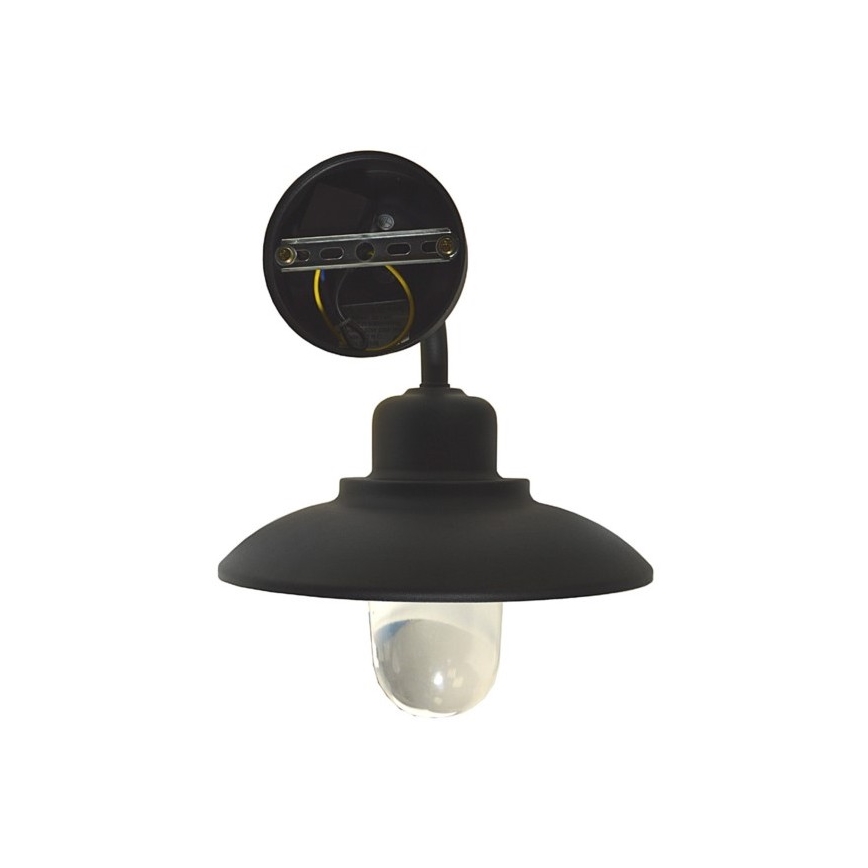 Udendørs væglampe BARD 1xE27/60W/230V IP44 sort