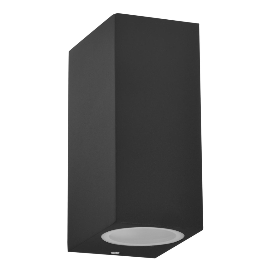 Udendørs væglampe BOSTON 2xGU10/10W/230V antracit