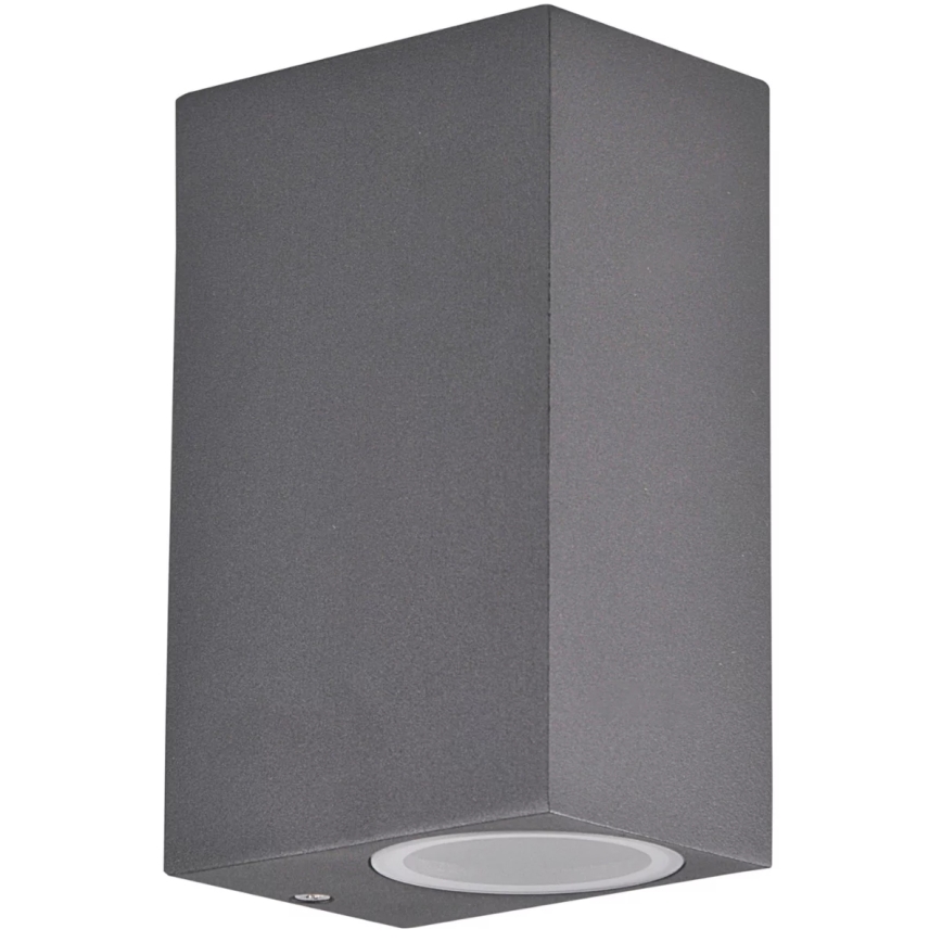 Udendørs væglampe BOSTON 2xGU10/10W/230V antracit