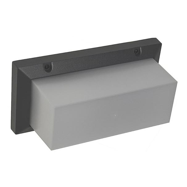 Udendørs væglampe BRETT 1xE27/35W/230V IP44 antracit
