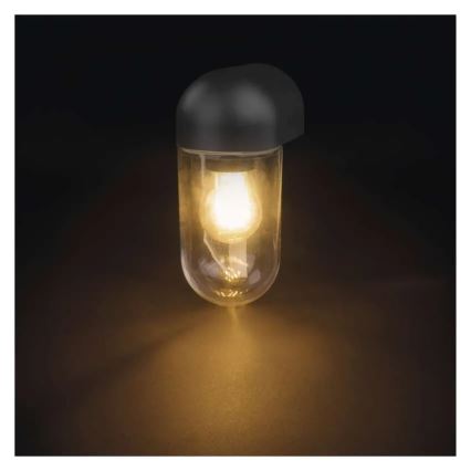 Udendørs væglampe CASSIA 1xE27/15W/230V IP44