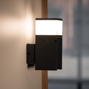 Udendørs væglampe DASTEN 1xG9/11W/230V IP44 sort