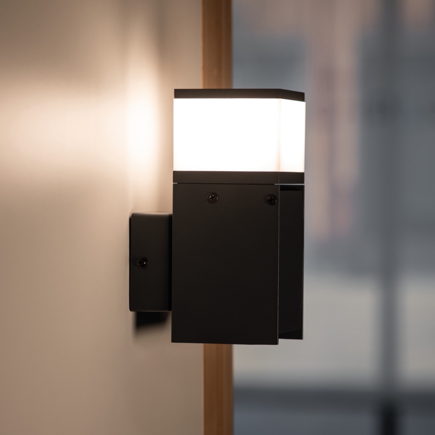 Udendørs væglampe DASTEN 1xG9/11W/230V IP44 sort