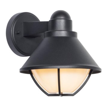 Udendørs væglampe EDINA 1xE27/60W/230V IP44 sort