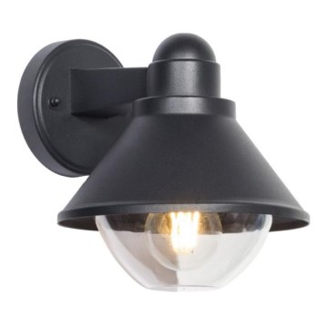 Udendørs væglampe ELGIN 1xE27/60W/230V IP44 sort