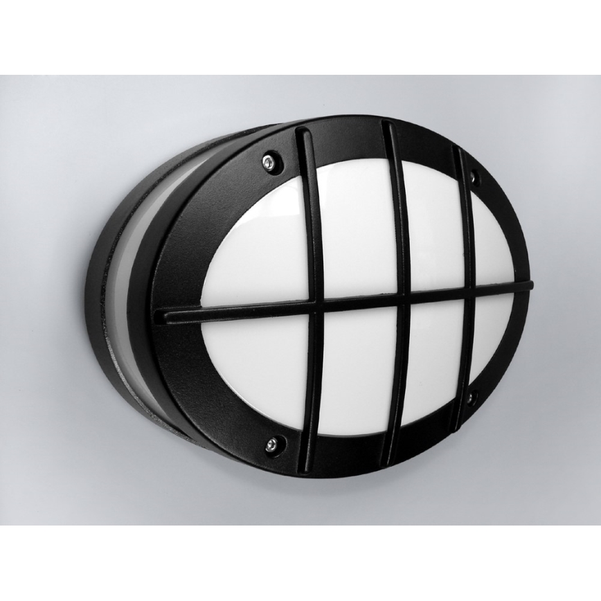 Udendørs væglampe GALLUN 1xE27/60W/230V IP54 sort