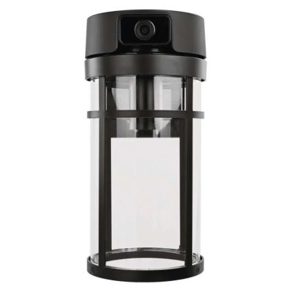 Udendørs væglampe med kamera GOSMART 1xE27/15W/230V Wi-Fi IP44