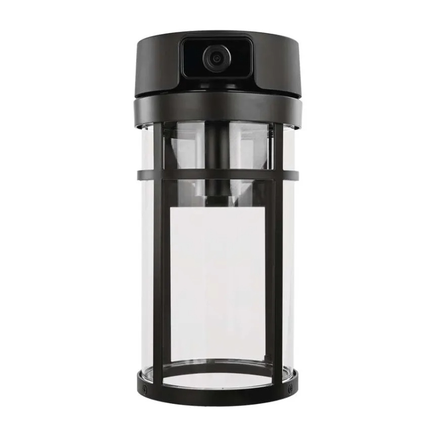 Udendørs væglampe med kamera GOSMART 1xE27/15W/230V Wi-Fi IP44