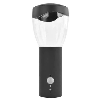 Udendørs væglampe med sensor ARTEO 1xE27/15W/230V IP44
