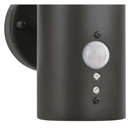Udendørs væglampe med sensor ARTEO 1xE27/15W/230V IP44