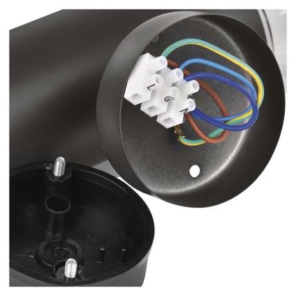 Udendørs væglampe med sensor ARTEO 1xE27/15W/230V IP44