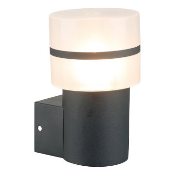 Udendørs væglampe MIA 1xE27/60W/230V IP44 sort