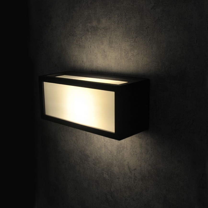 Udendørs væglampe MITO 1xE27/12W/230V IP54
