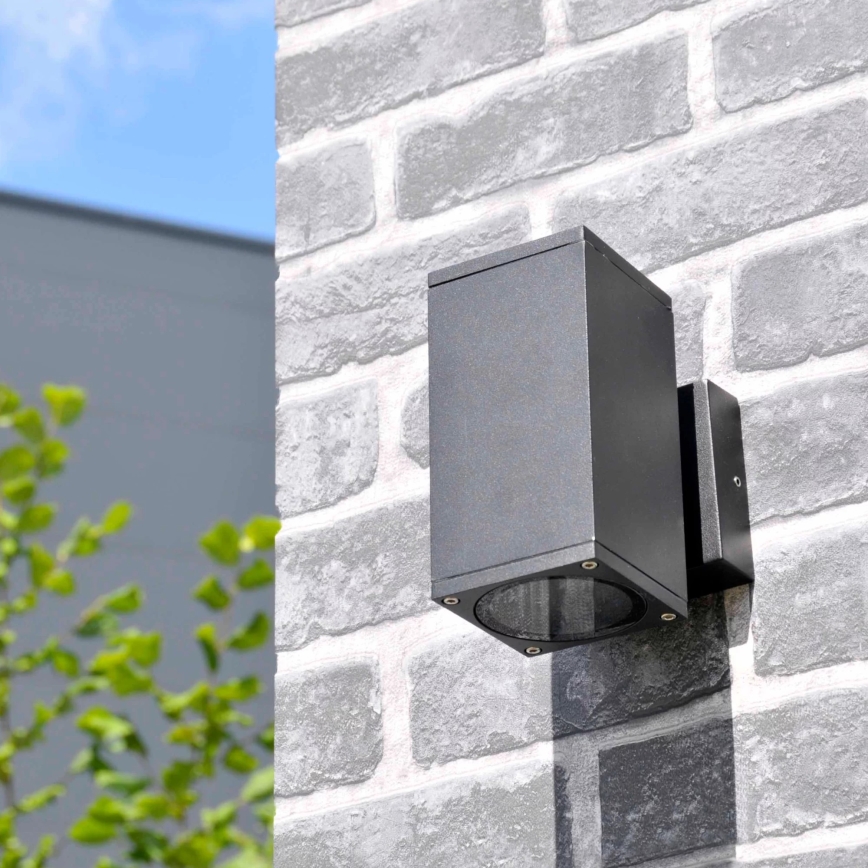Udendørs væglampe MORRIS 2xGU10/35W/230V IP54