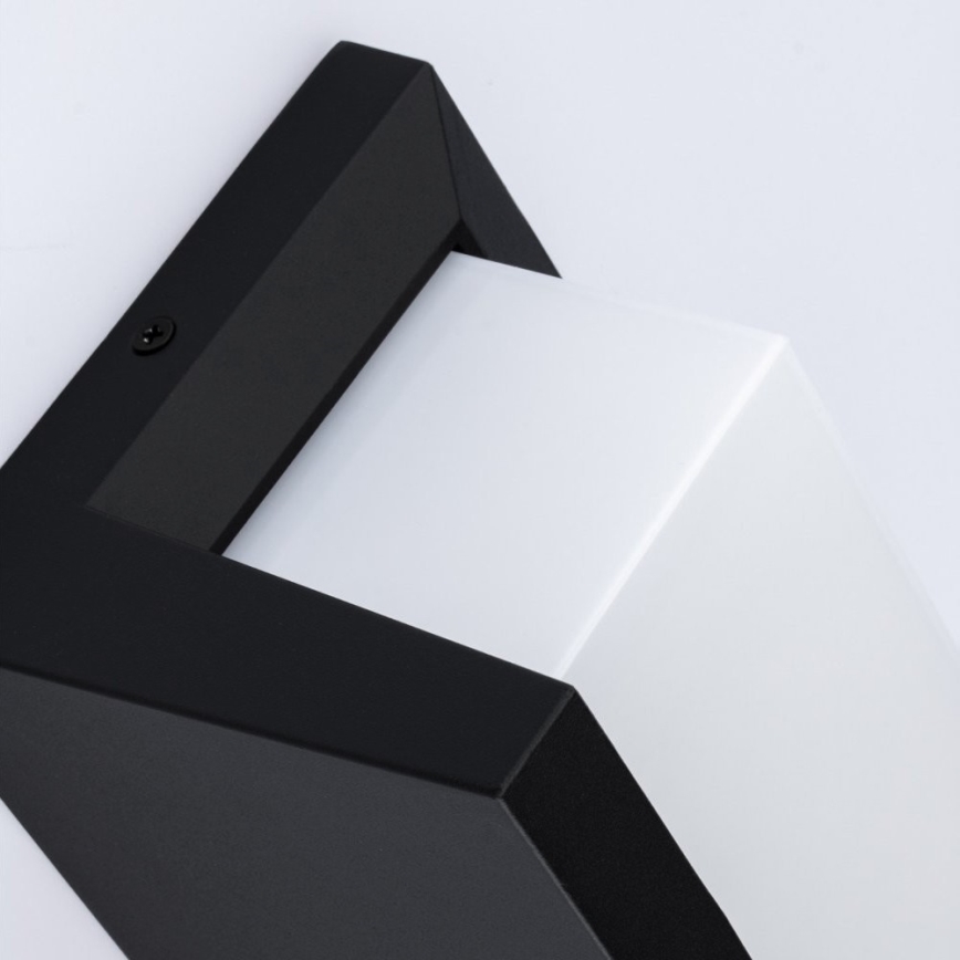 Udendørs væglampe NEELY LED/12W/230V IP54 sort