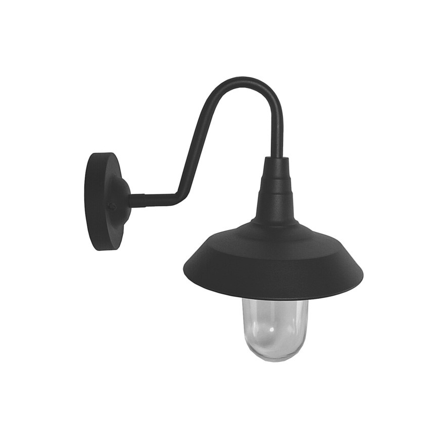Udendørs væglampe NILDA 1xE27/60W/230V IP44 sort