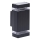 Udendørs væglampe NIZZA 2xGU10/35W/230V IP65