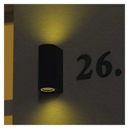 Udendørs væglampe OCULUS 2xGU10/7W/230V IP44