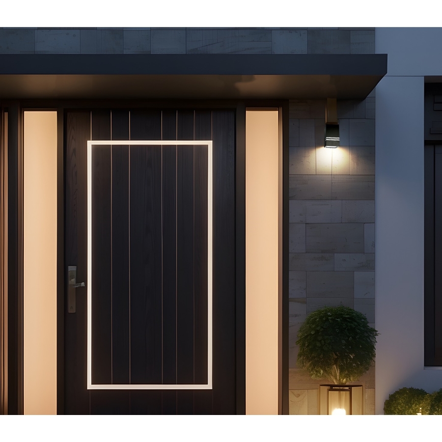 Udendørs væglampe QUAZAR 1xGU10/11W/230V IP44