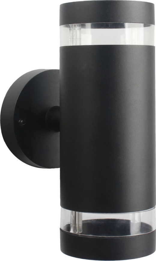 Udendørs væglampe RINO 2xGU10/12W/230V IP54 sort
