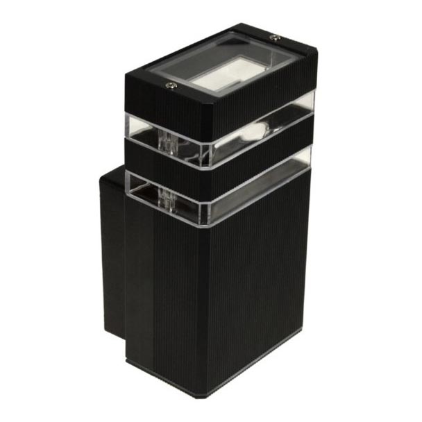 Udendørs væglampe SANTA 1xGU10/30W/230V IP54 sort
