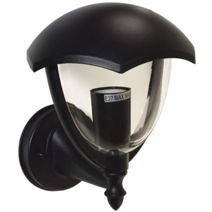 Udendørs væglampe SANTIGO 1xE27/50W/230V IP54 sort