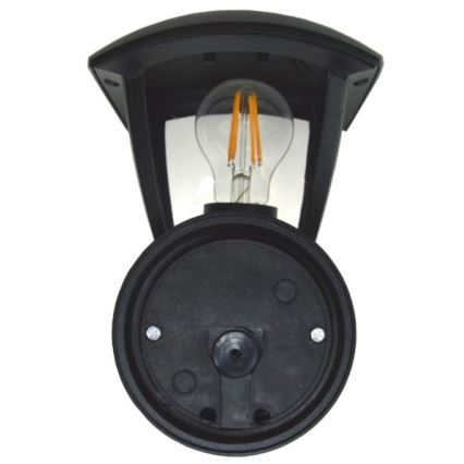 Udendørs væglampe SURVA 1xE27/60W/230V IP44 sort