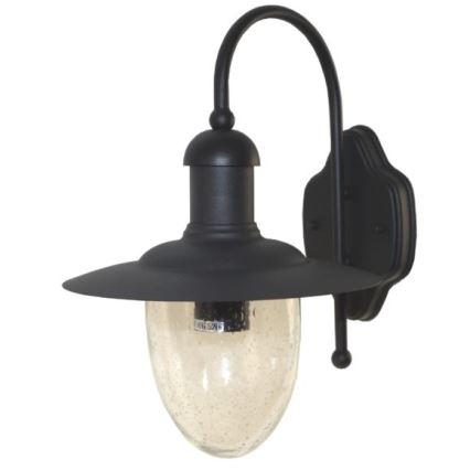 Udendørs væglampe TALISA 1xE27/60W/230V IP44 sort