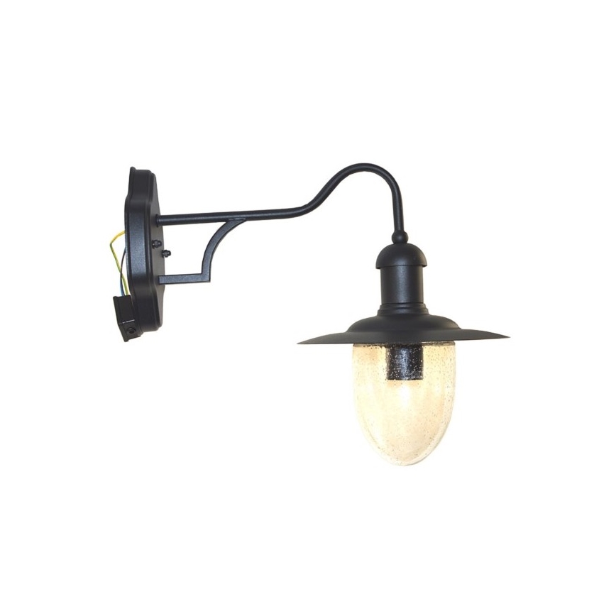 Udendørs væglampe TANGIA 1xE27/60W/230V IP44 sort