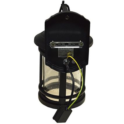 Udendørs væglampe ULAN 1xE27/60W/230V IP44 sort