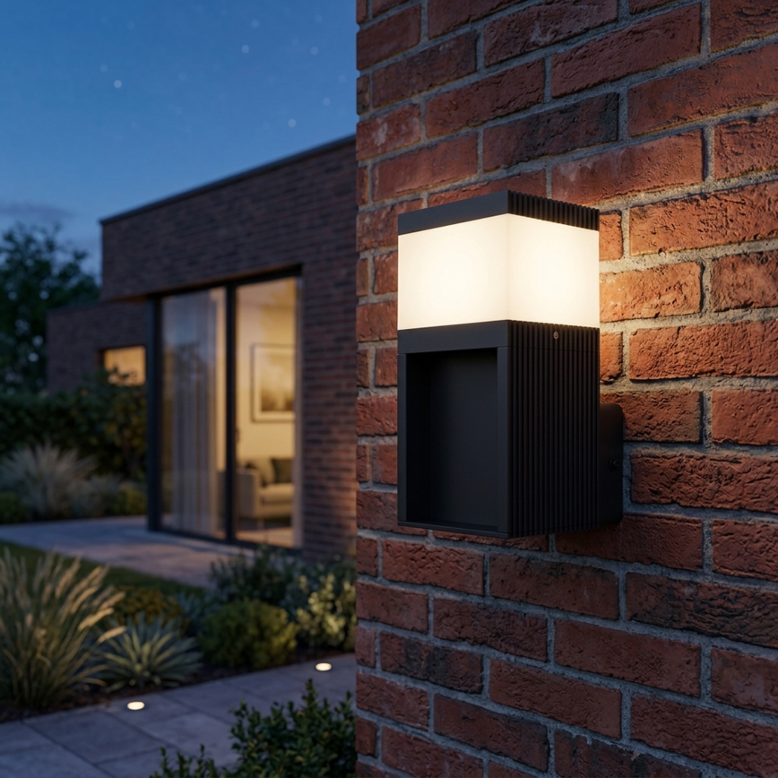 Udendørs væglampe VESPER 1xG9/5W/230V IP44 sort