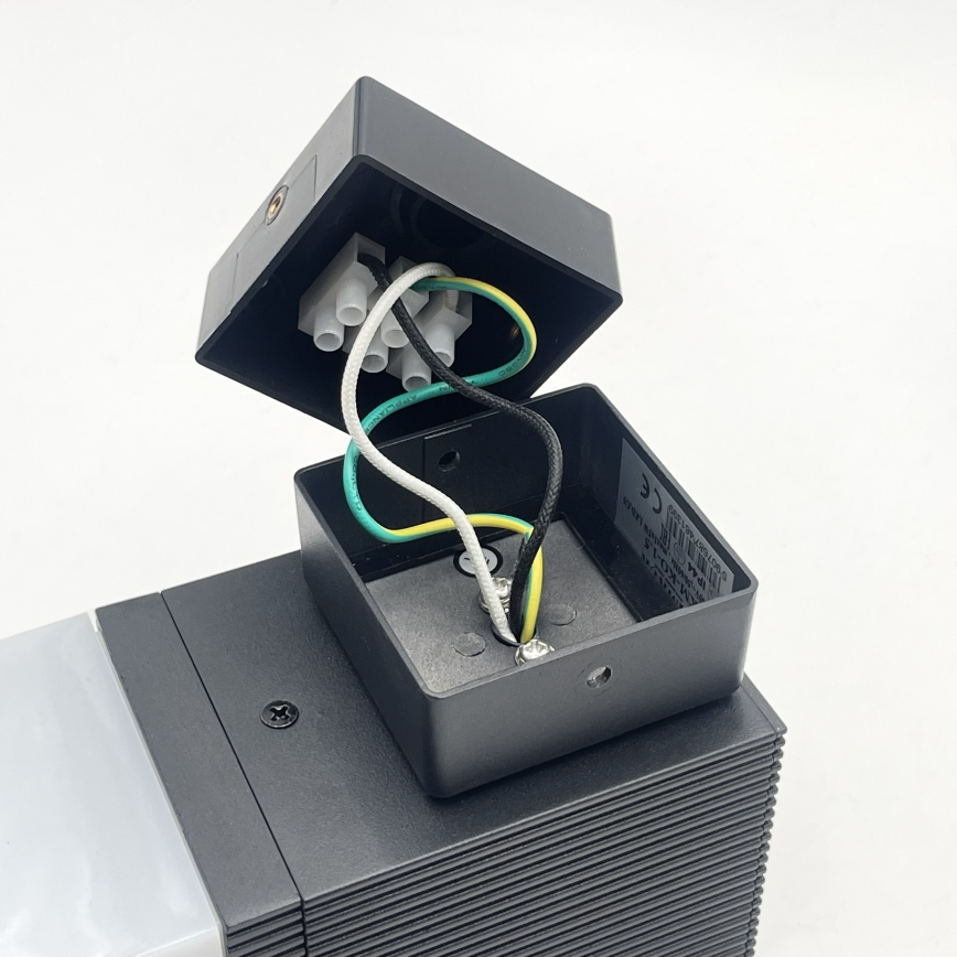 Udendørs væglampe VESPER 1xG9/5W/230V IP44 sort