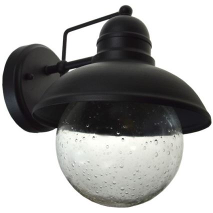 Udendørs væglampe WILDA 1xE27/60W/230V IP44 sort