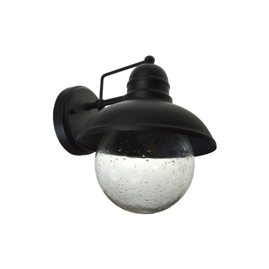 Udendørs væglampe WILDA 1xE27/60W/230V IP44 sort