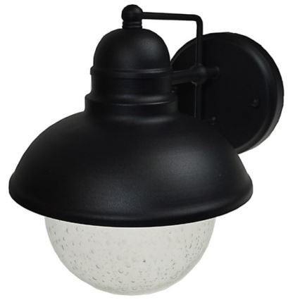 Udendørs væglampe WILDA 1xE27/60W/230V IP44 sort