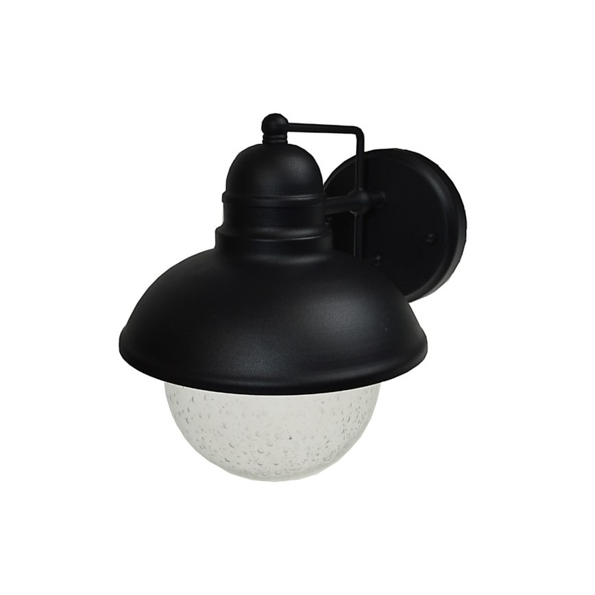 Udendørs væglampe WILDA 1xE27/60W/230V IP44 sort